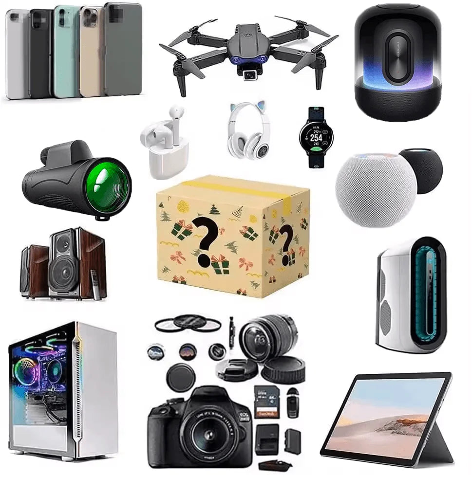 Smart Watch Egg Surprise Mystery Box Set - Surprise Box of Assorted Lucky Dip With Random Lucky Electronics 5G Smartphone
