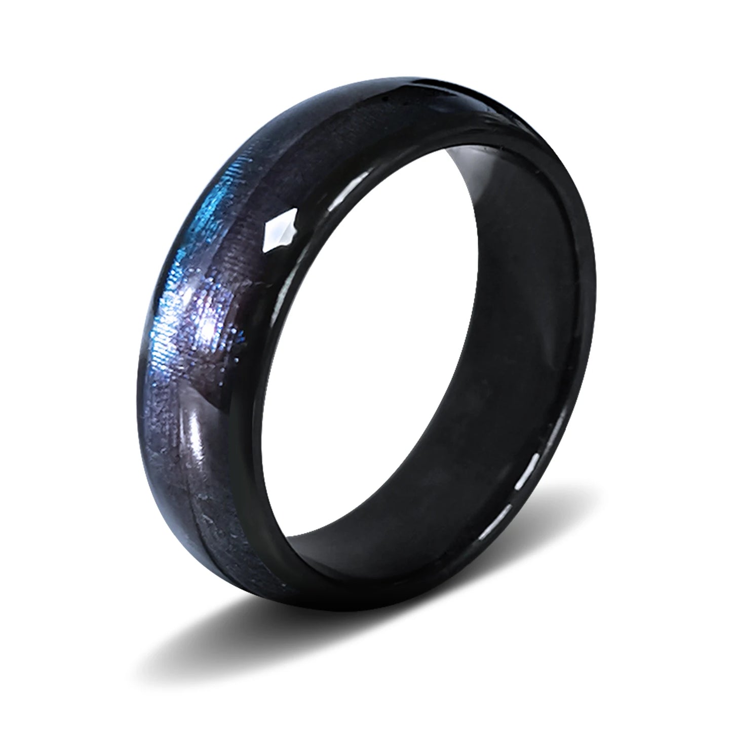 Ntag216 NFC Epoxy Ceramic Finger Ring Programmable 888 Bytes for Men or Women Gift Ring