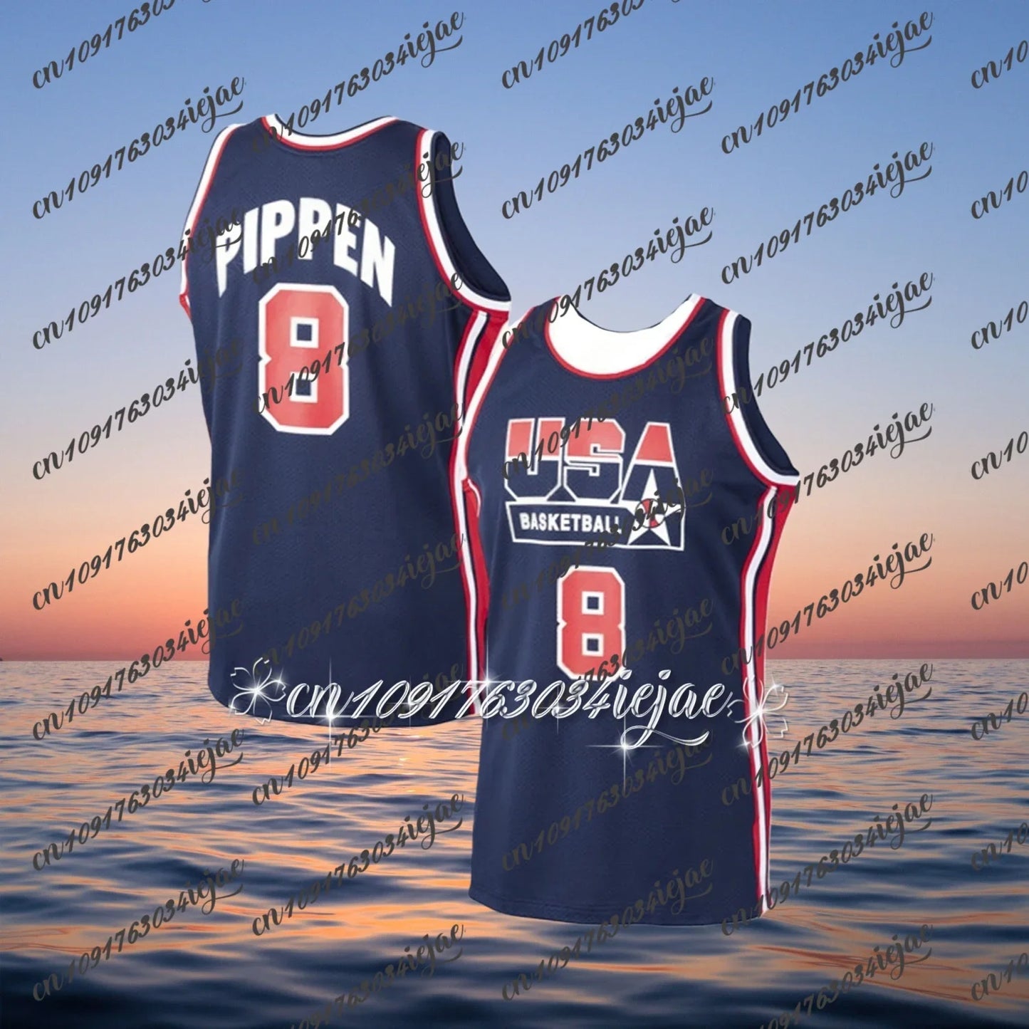 USA Basketball Jersey Tshirt Summer Mens Basketball Sleeveless Sports T shirt Boys Basketball Training Wear Team Tshirt New 2026