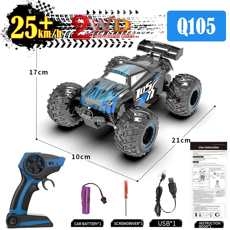 JJRC 70KM/H RC Off-Road Car 1:16 4WD High Speed Cars With Led Lights 2.4G Inductor Brushless Remote Control Cars Children Toys