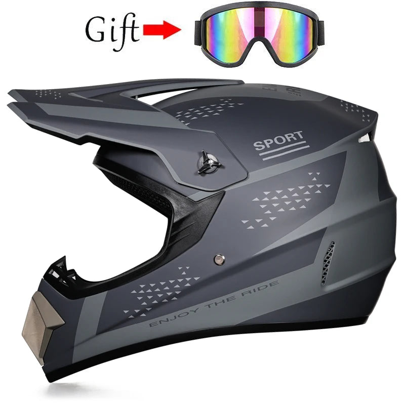 Motorcycle Full Face Helmets Motocross Off Road Racing Helmet Motorbike ATV Dirt Bike Racing Capacete Moto