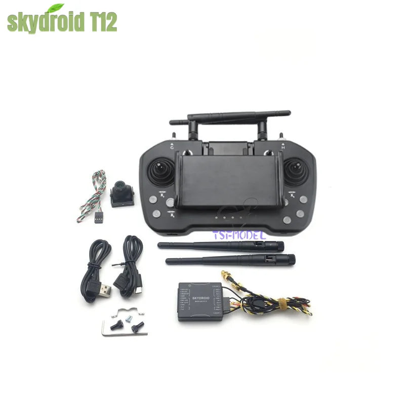 Skydroid T12 12-Channel Remote Control Three-body camera 20km digital map transmission remote control camera 4-in-1