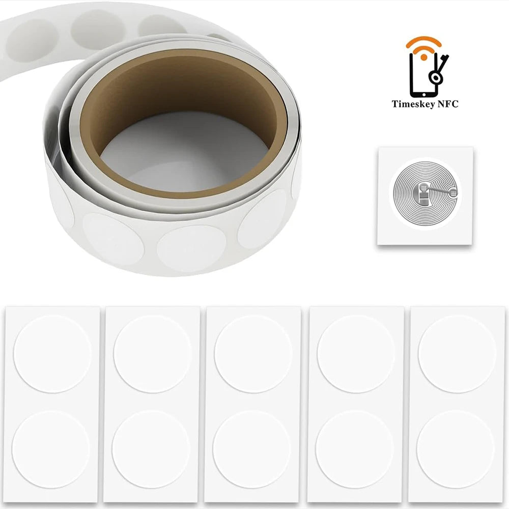 Mifare Classic 1k NFC Tag Stickers 13.56mhz RFID Sticker iso 14443a RFID Sticker Mifare 1k S50 RFID mifare Classic 1k Sticker