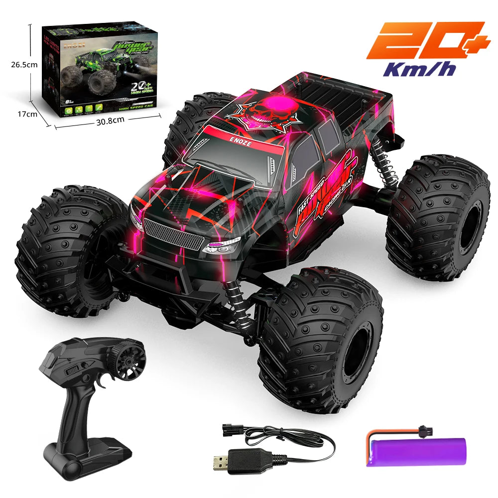 S626/S636 1:14 RC Car 4WD Off-road Monster 20KM/H High-speed Car Translucent Car Shell Drift Racing RC High-speed Boy Toy RC car