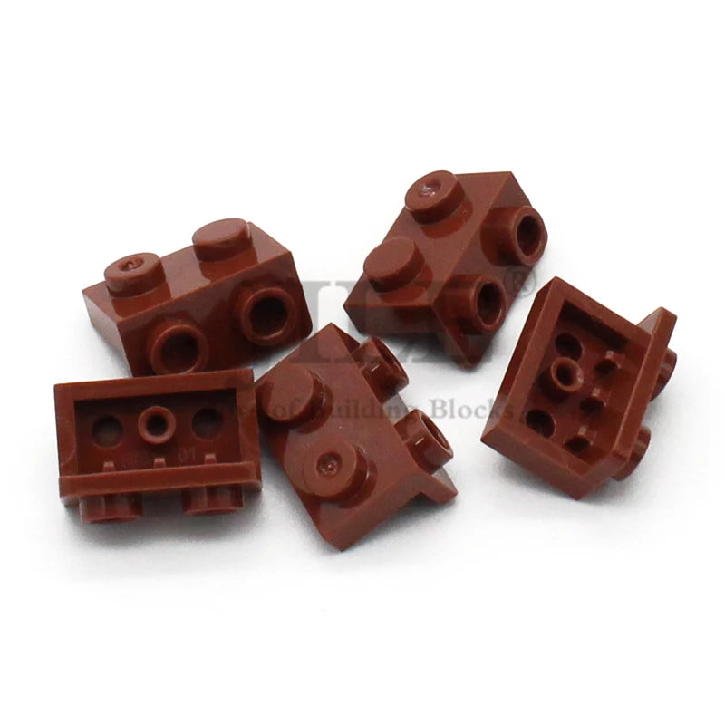 20pcs MOC 99781 Right Angle Bracket 1x2 - 1x2 Building Block Accessories Compatible with Brick DIY Children's Toy Assembly Parts
