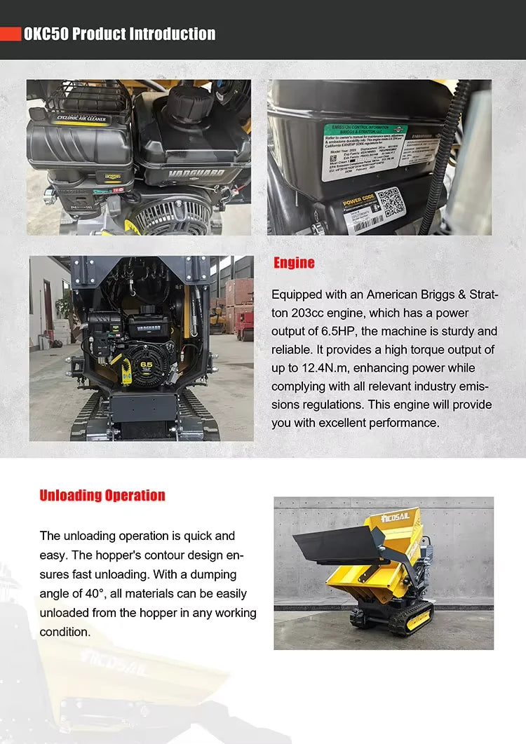 1200KG engineering 360 degree tilt transport dump truck 2025 new model multi-scene use source factory cost price direct sales