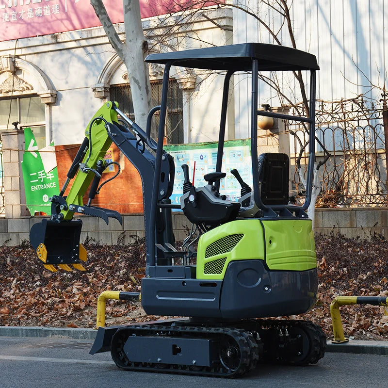 Mini Excavator 0.8 1 2 5 Ton Crawler Excavator CE EPA Euro V Kubota Engine Hydraulic Excavator Diesel Engine Compact digger