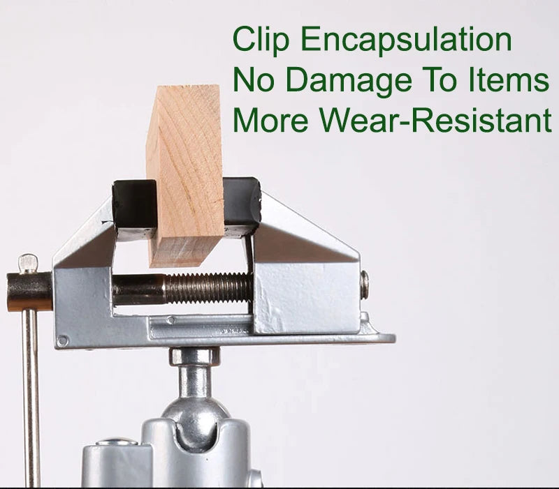 360° Rotating Table Vise Bench Clamp Bracket Multifunctional Electric Grinder Stand Holder Accessories For Dremel Tool