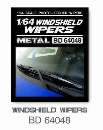 2022Y 1：64 BNDS Brake/Tow Hooks/Windshield Wipers/Pedal/Exhaust Pipe Muffler 1/64 Car Model 64032/64033/64047/64048/64090/64091