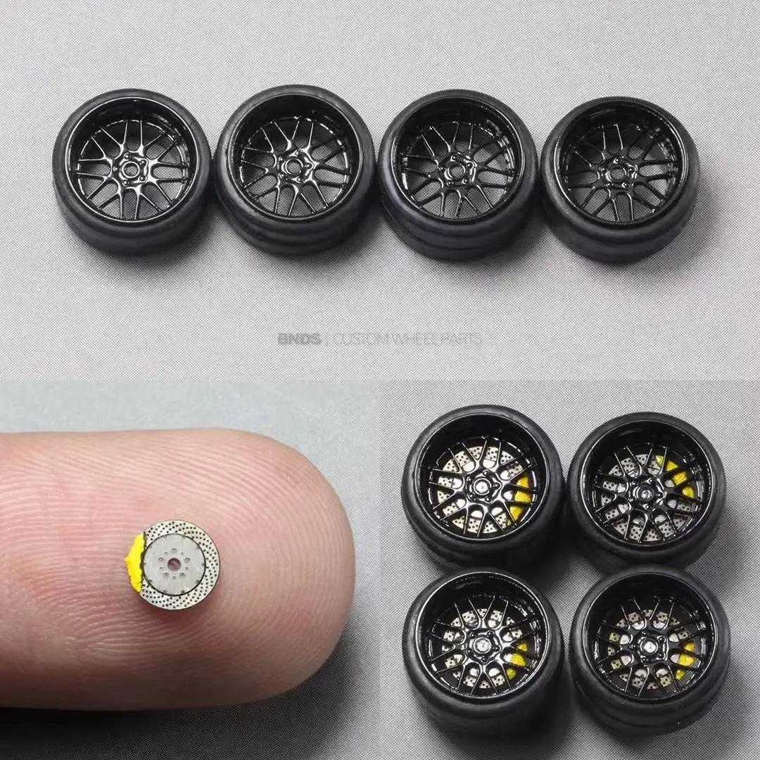 2022Y 1：64 BNDS Brake/Tow Hooks/Windshield Wipers/Pedal/Exhaust Pipe Muffler 1/64 Car Model 64032/64033/64047/64048/64090/64091