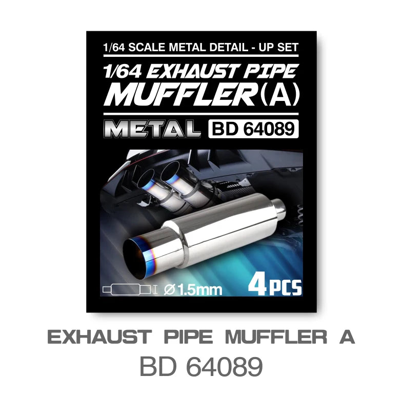 2022Y 1：64 BNDS Brake/Tow Hooks/Windshield Wipers/Pedal/Exhaust Pipe Muffler 1/64 Car Model 64032/64033/64047/64048/64090/64091