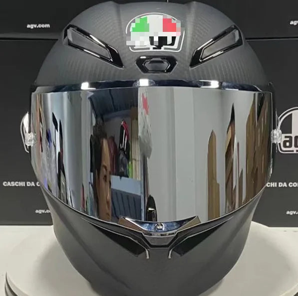 2025  LEAO A-G-V Full Face Motorcycle Helmet -Racing Helmet Lightweight Design with Visor Safety Certified