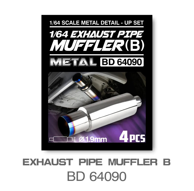 2022Y 1：64 BNDS Brake/Tow Hooks/Windshield Wipers/Pedal/Exhaust Pipe Muffler 1/64 Car Model 64032/64033/64047/64048/64090/64091