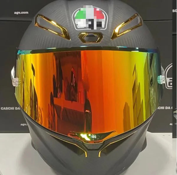 2025  LEAO A-G-V Full Face Motorcycle Helmet -Racing Helmet Lightweight Design with Visor Safety Certified