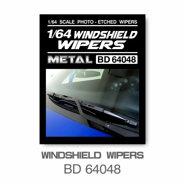 2022Y 1：64 BNDS Brake/Tow Hooks/Windshield Wipers/Pedal/Exhaust Pipe Muffler 1/64 Car Model 64032/64033/64047/64048/64090/64091