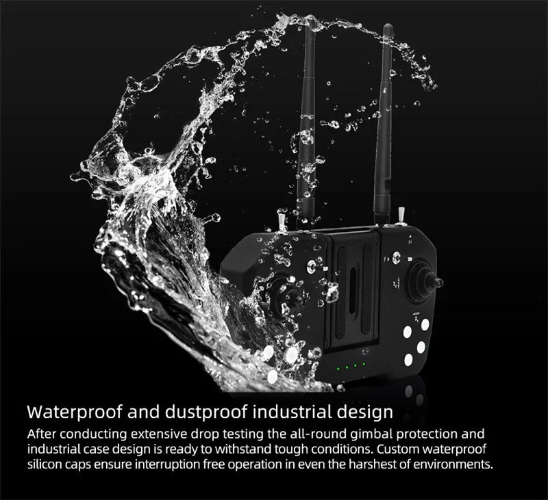 Skydroid T12 12-Channel Remote Control Three-body camera 20km digital map transmission remote control camera 4-in-1