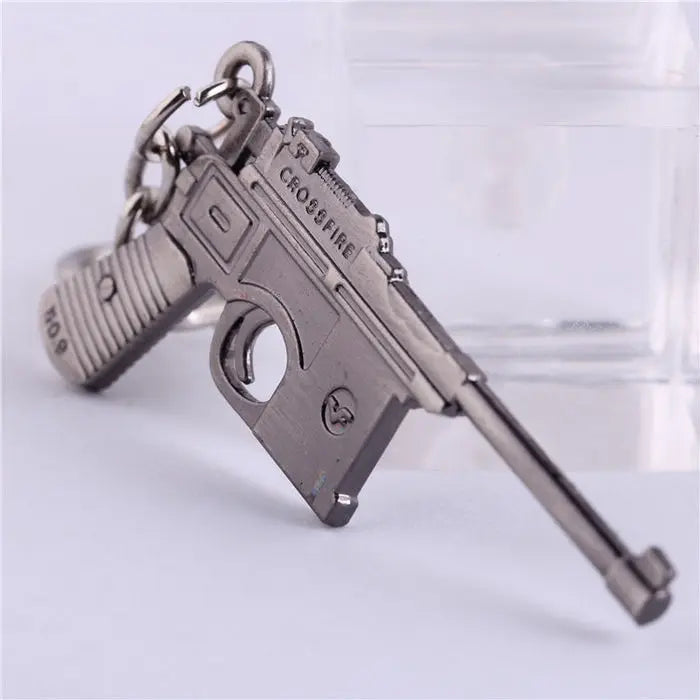 Novelty Counter Strike Gun AK47 Keychain Men Trinket Awp Rifle Sniper CS GO Saber Men's Bag Car Key Chain Jewelry Souvenirs Gift