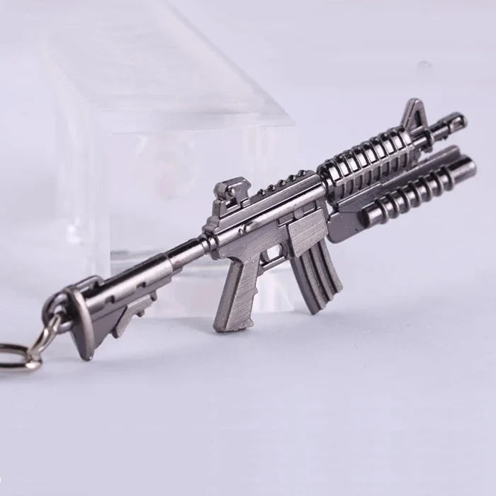 Novelty Counter Strike Gun AK47 Keychain Men Trinket Awp Rifle Sniper CS GO Saber Men's Bag Car Key Chain Jewelry Souvenirs Gift