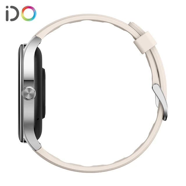 2025 Women's 1.27inch TFT Smart Watch with BT Calling Stress Blood Oxygen Monitor Message Reminder AI Voice Silicone Band