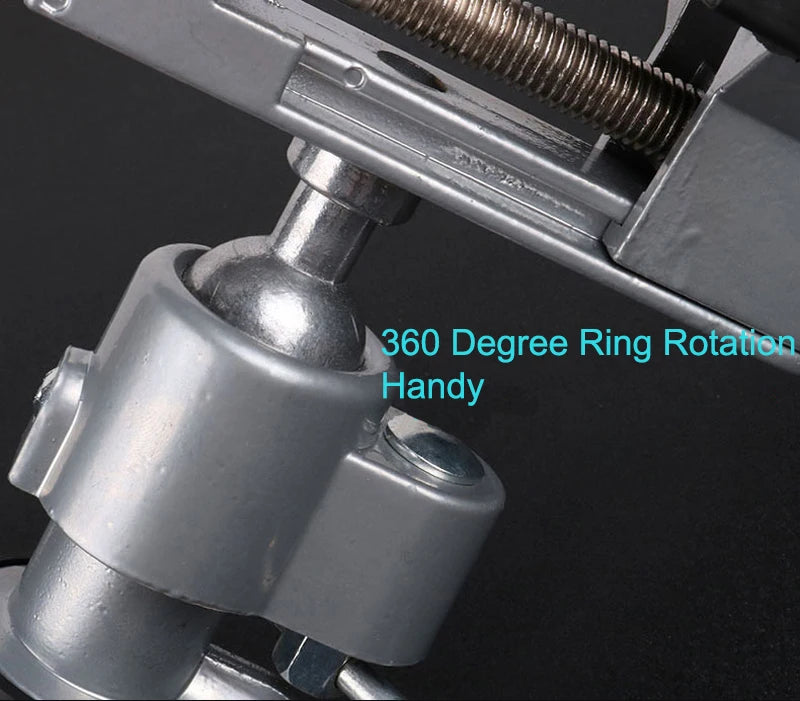360° Rotating Table Vise Bench Clamp Bracket Multifunctional Electric Grinder Stand Holder Accessories For Dremel Tool