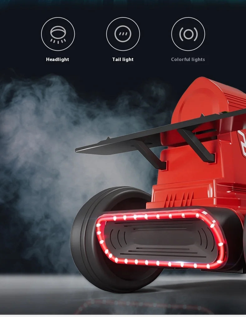 Bedouch Four-Wheel Electric Toy Car for Adults and Kids Battery-Powered Ride for Drifting and Kart Racing