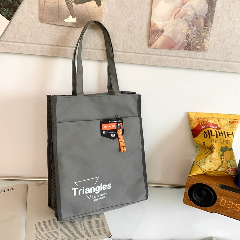 Men Casual Waterproof Oxford Cloth Large Capacity Handbag