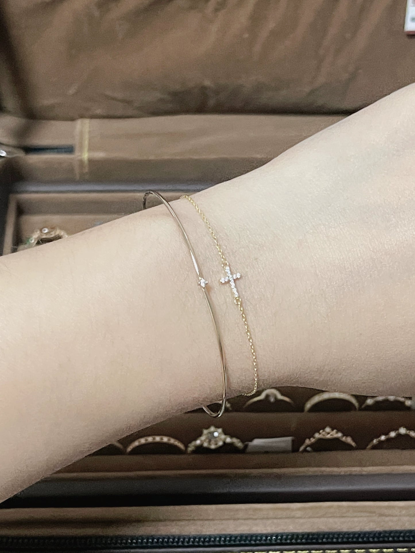 Ordi New Arrival Minimalist Elegant Extremely Fine Brace Lace Bracelet Women 925 Silver Plated Zircon Jewelry Girlfriends' Gift