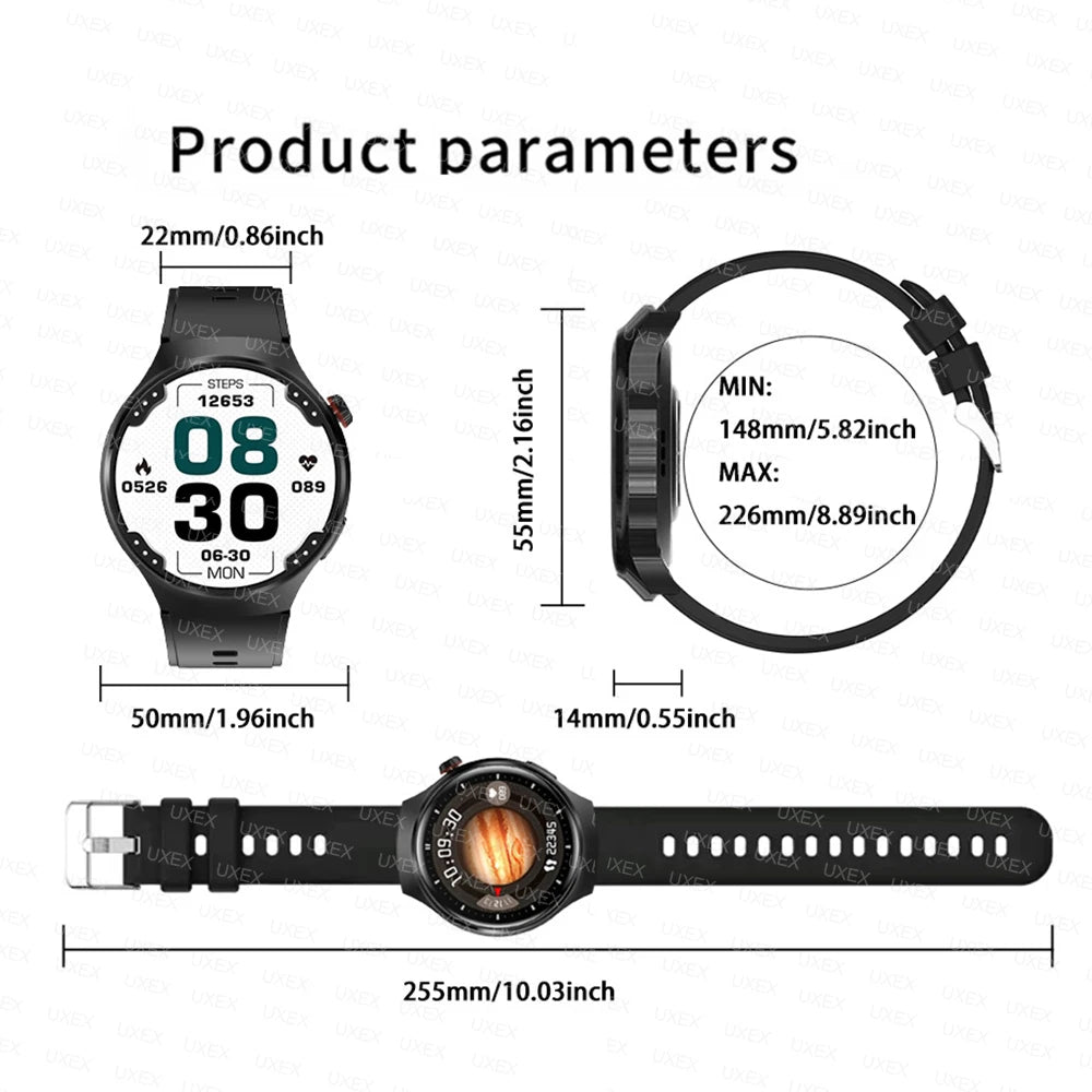 2025 Watch Smartwatch Wemon 1.52” HD Bluetooth Call Offers Today Gift For Men Health Tracking Watches Smart Hombre Business New