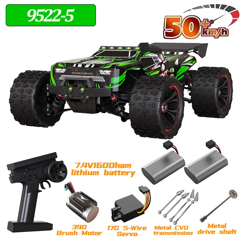 9522PRO 85KM/H High-speed RC Car Brushless Four-wheel Drive Off-road Drift 1:16 Professional Racing Car 9522 50KM/H Boy's Toy