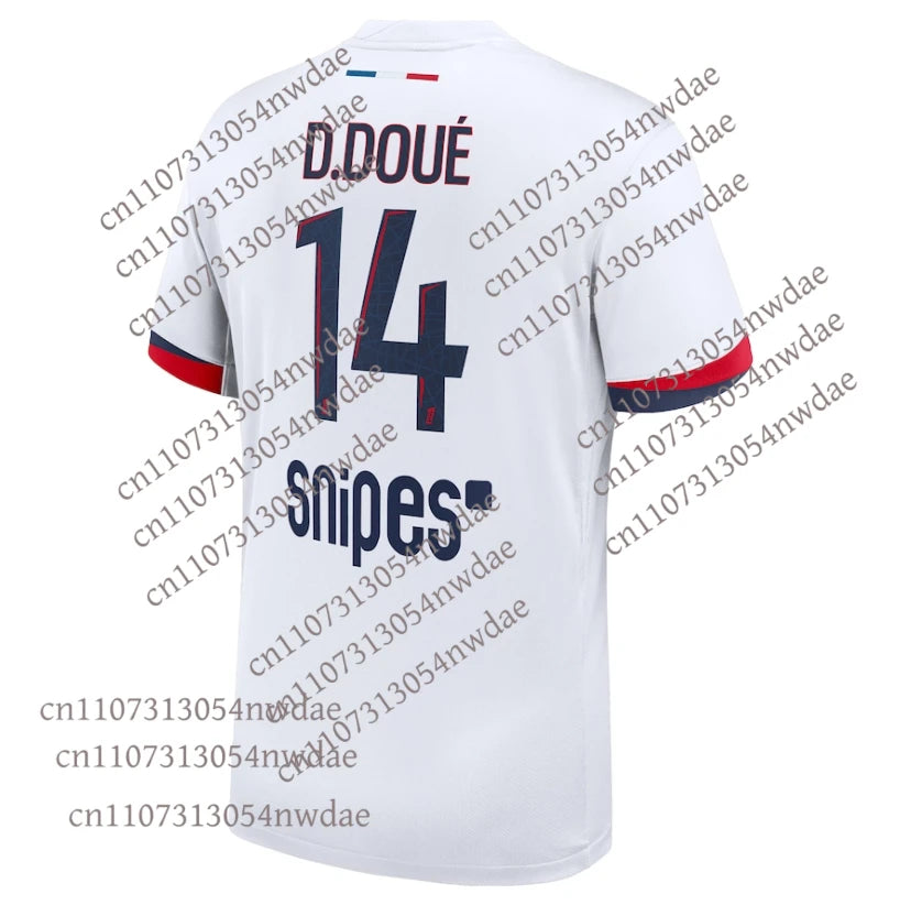 25-26 Best-selling PSG Family 3D Printed Jersey T-shirt Casual Sports Fast Drying Comfortable Breathable Adult Children Same