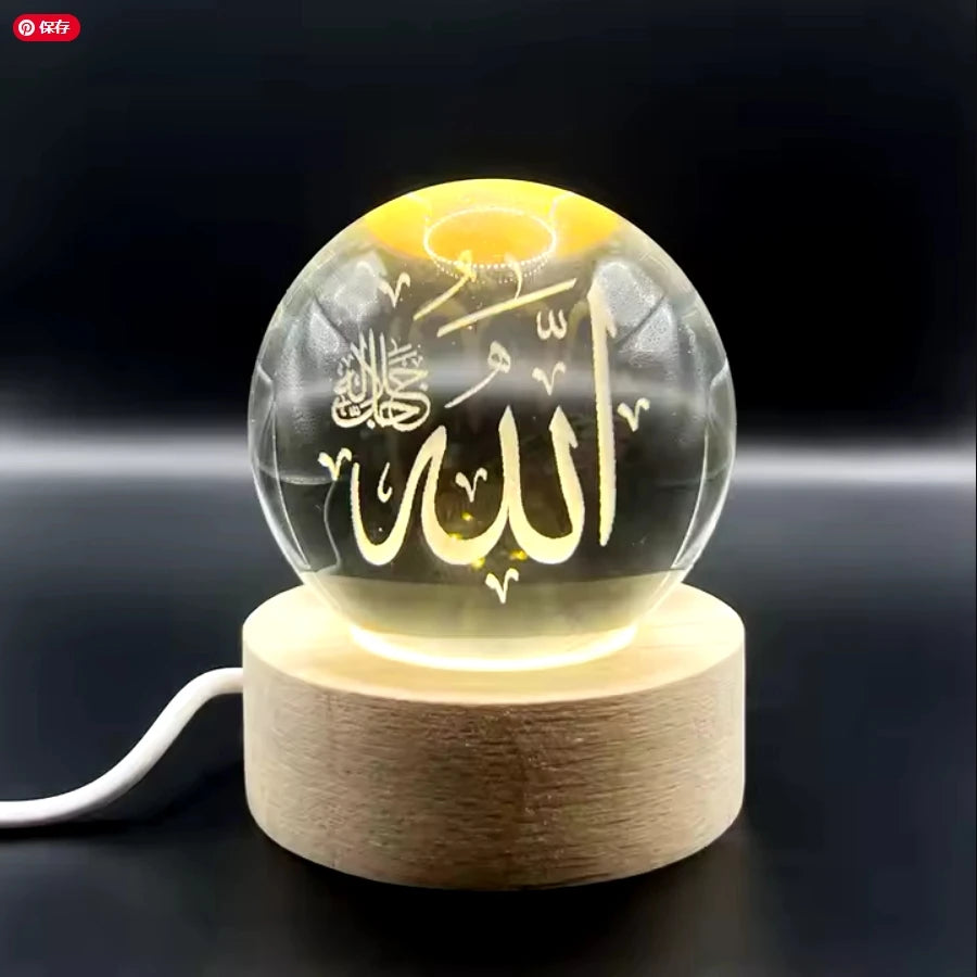 3D Crystal ball Crystal Planet Laser Engraved Solar System Globe Astronomy Gift Birthday Gift Glass Sphere Home Decoration