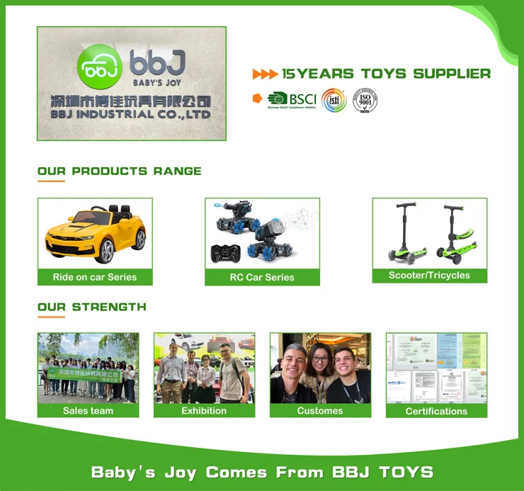 Kids Go Karts Car Electric 12v 4 Engine Battery Toy Boys Electric Classic Cars for Kids