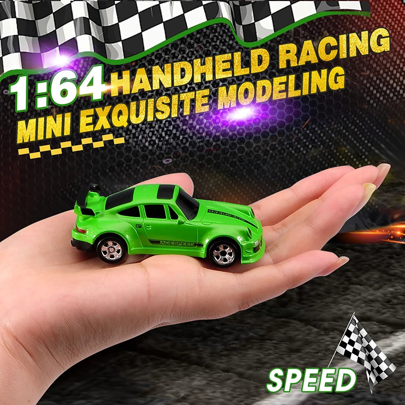 1/64 RC 4WD Drift Car 2.4G High-Speed Racing Car Four-Wheel Mini Desktop Remote Control Car Electric Toys Children Gifts