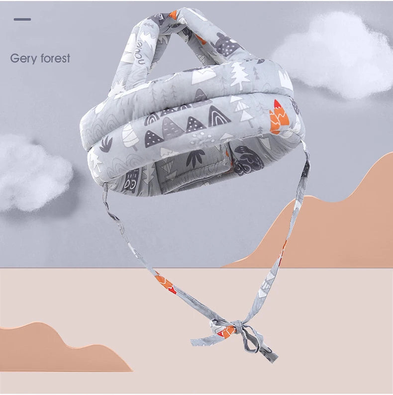 Baby head pillow anti-fall device Head protective pad summer anti-bump head learning to walk baby four seasons toddler hat