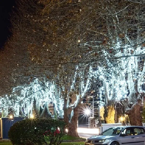 AlliLit LED Solar String Light Fairy Outdoor Garden Waterproof Lamp 2025 Christmas Garland Xmas Holiday Party Home Decoration