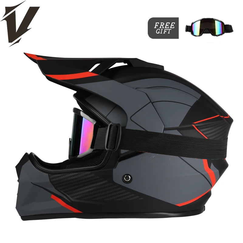 Motocross Helmet Motocross Bicycle Downhill Capacete AM DH ATV Cross Helmet Child Motorcycle Helmet Unisex