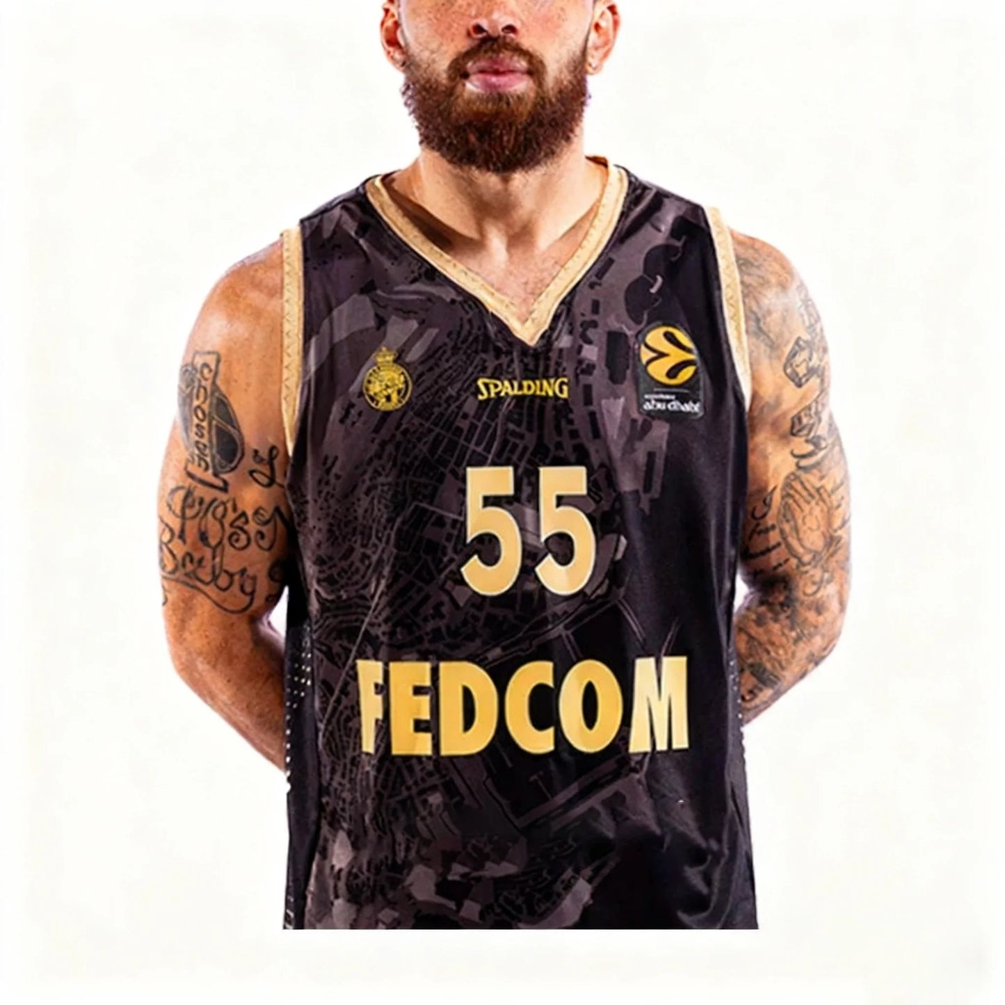 Monaco Basketball Jersey Basketball Vest Adult Men's Basketball Training Dress Children Breathable Sweat-Absorbing Jersey Kit
