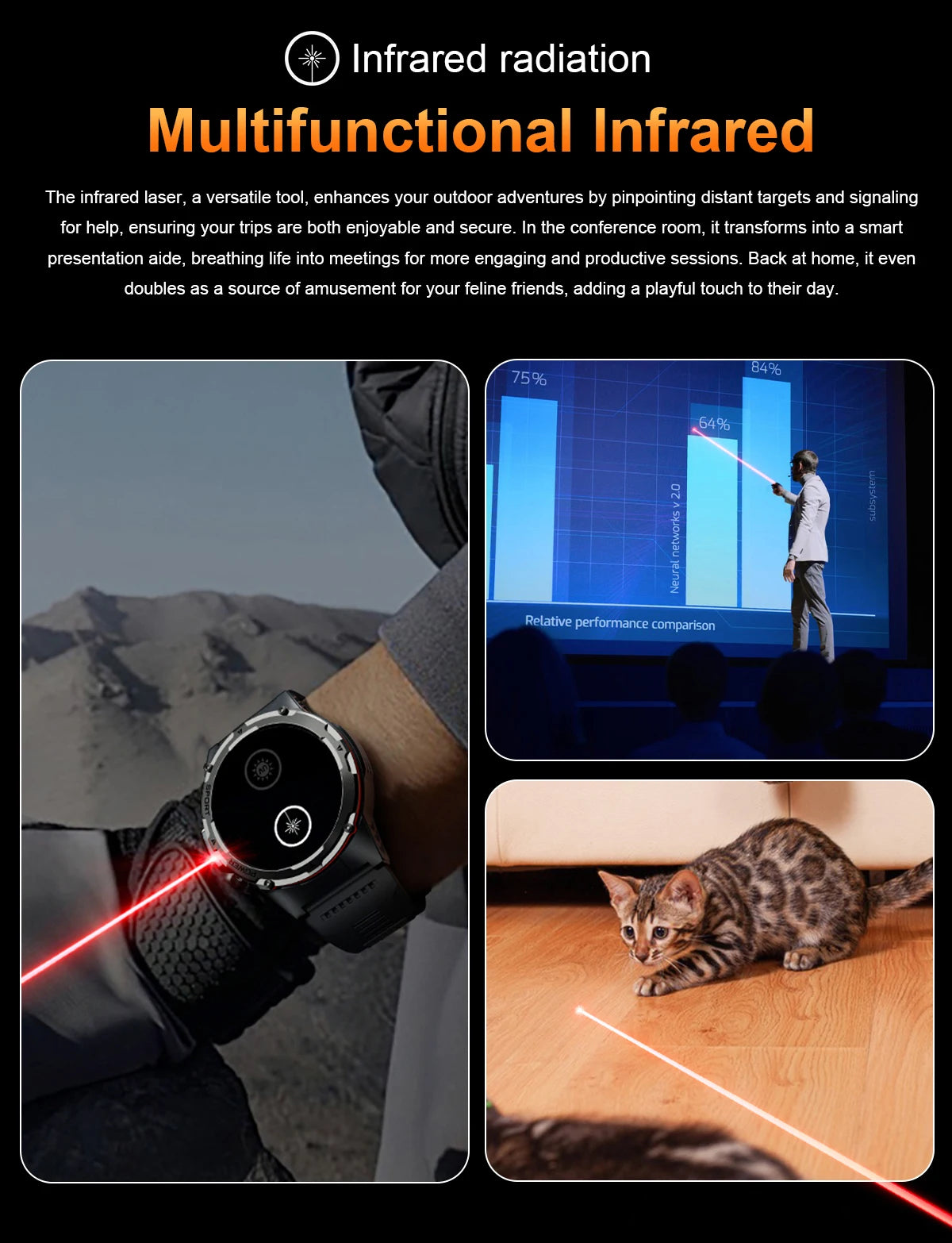 2025 NEW Popular Outdoors GPS tracker Sports Smart Watch Men 500mAh NFC HD Call IP68 depth waterproof Watch Men For Xiaomi Men