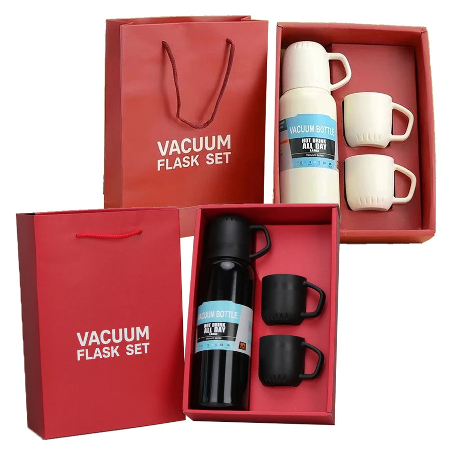 3pcs set of stainless steel insulated cup, party gift box, water cup, insulated/chilled cup