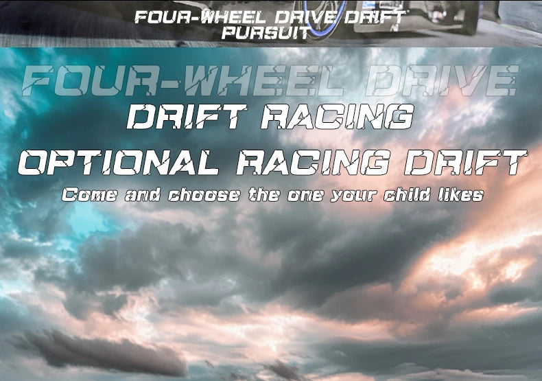 1/64 RC 4WD Drift Car 2.4G High-Speed Racing Car Four-Wheel Mini Desktop Remote Control Car Electric Toys Children Gifts