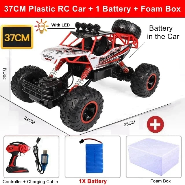 Oike RC Car Remote Control Climbing Vehicle Outdoor All Terrain Off-road Trucks 4WD Racing Drift Cars Toy Gift for Kids Adults