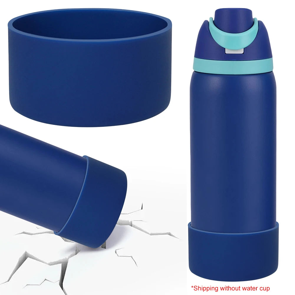 8.5CM Silicone Cover Water Bottle Boot Anti-Slip Bottom Cover Bottom Protector Protective Bottom Base for 32oz Water Bottle