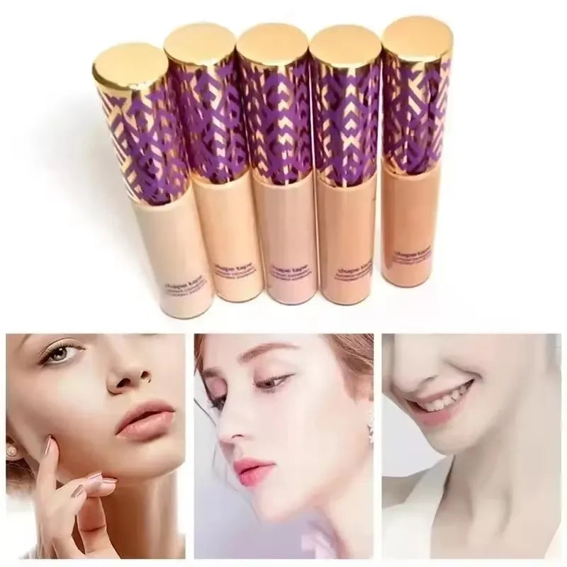 2025 Hot Liquid Concealer Base Cream Waterproof Oil-control Liquid Covering Black Circles Blemishes Spots Natural Woman Makeup