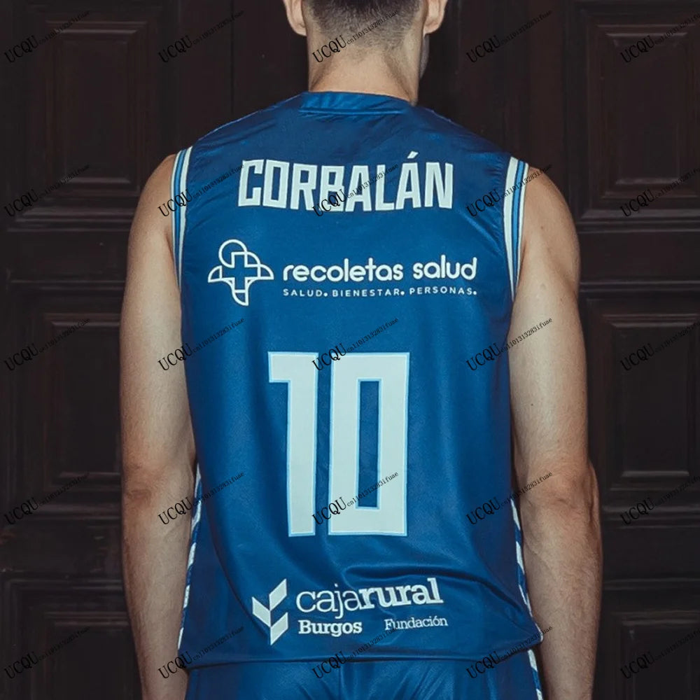 San Pablo Burgos Spain ACB 2025-26 New Arrival Basketball Jersey 3D Printed T-Shirts Casual Home Away Adult KIDS Vests Hot SALE