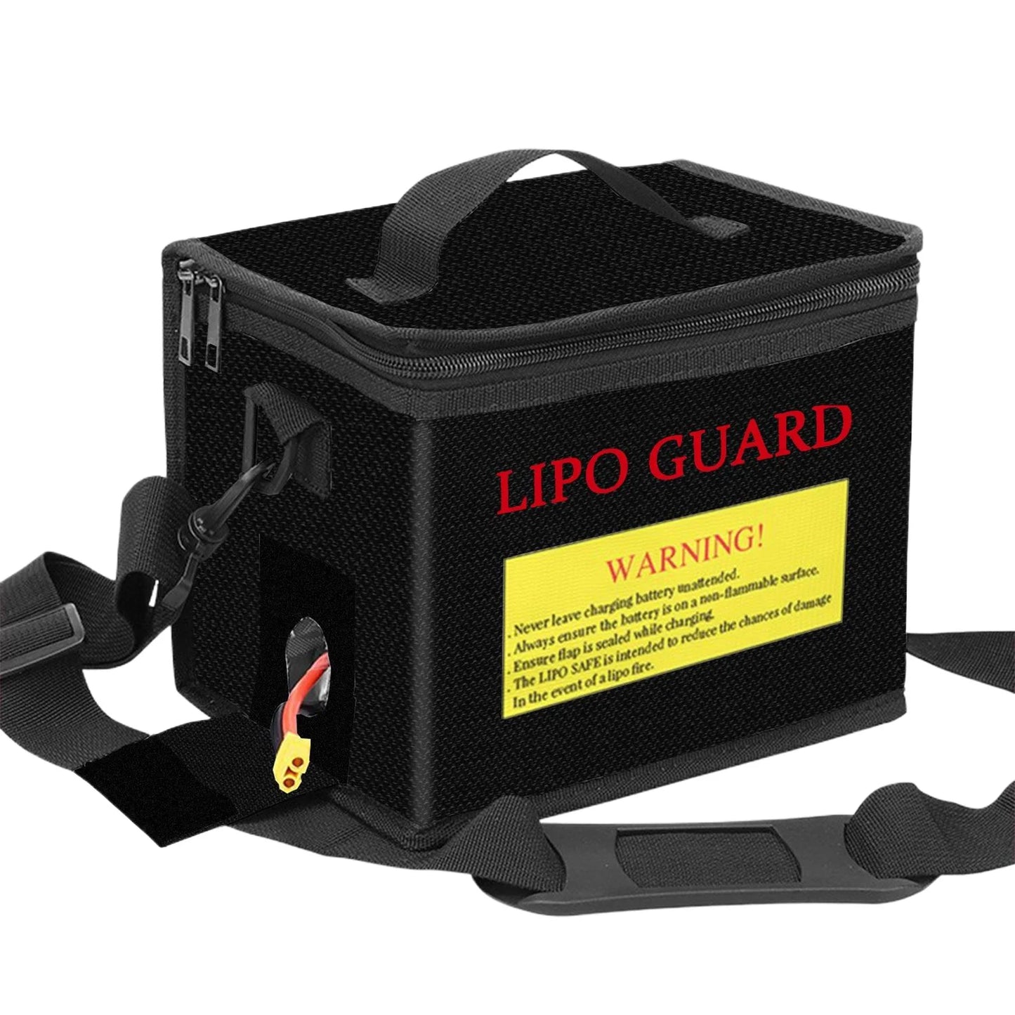 Lithium Battery Explosion-proof Bag Fireproof Safety High Temperature Storage Flame Retardant Aircraft Model Battery Protection