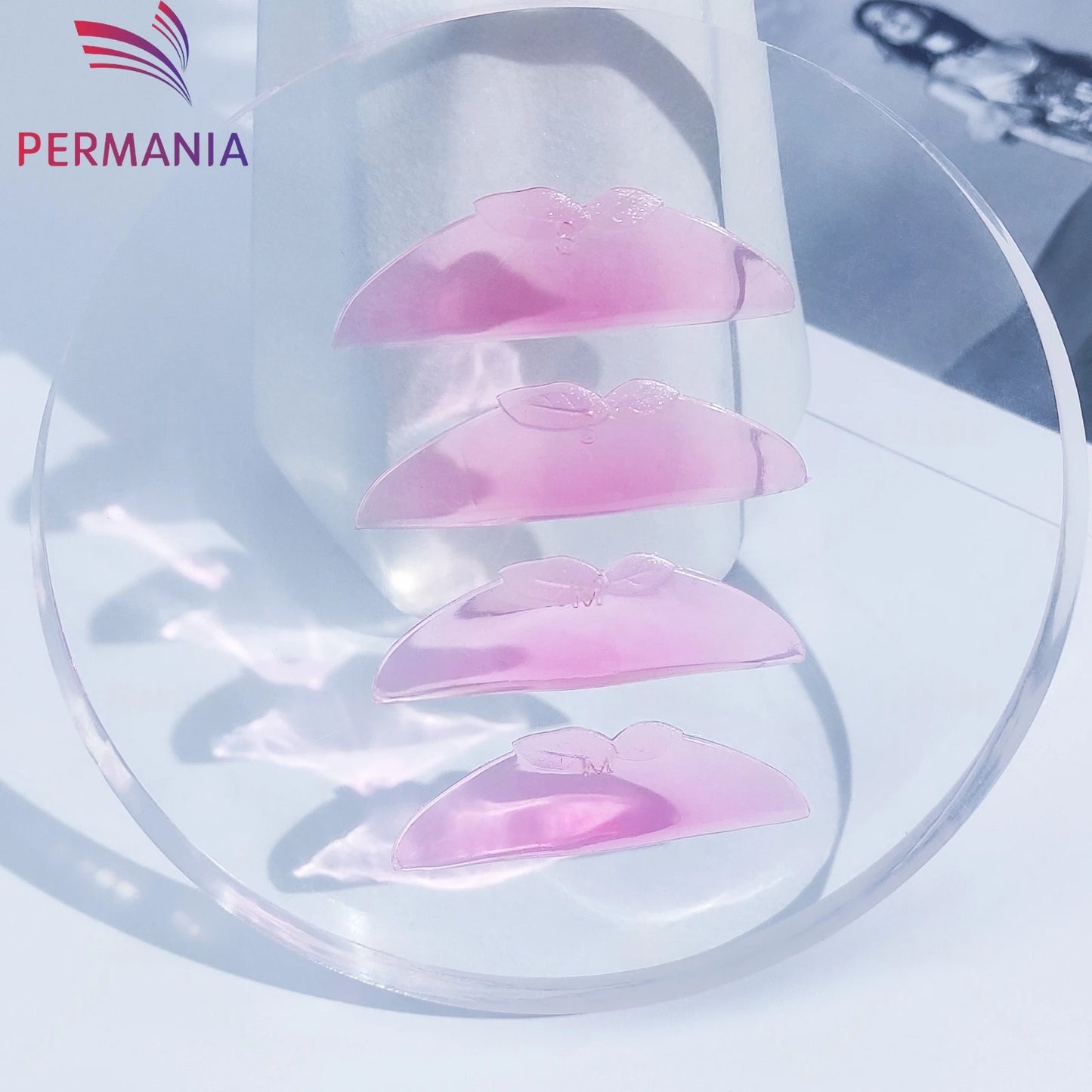 PERMANIA NEW L Curl Silicone Eyelash Perm Pads Lashes Rods Shield Lifting 3D Eyelash Curler Accessories Applicator Makeup Tool