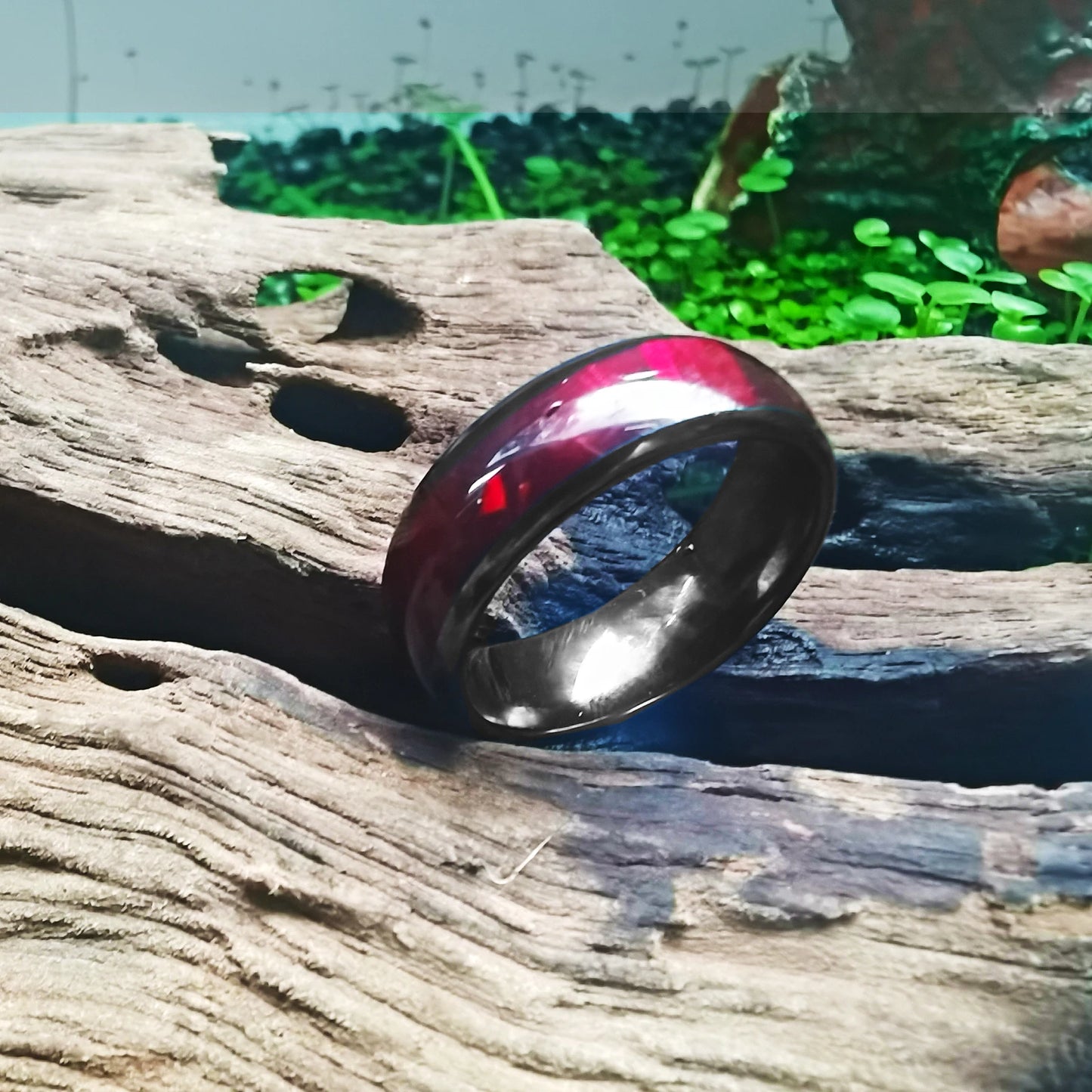 Ntag216 NFC Epoxy Ceramic Finger Ring Programmable 888 Bytes for Men or Women Gift Ring