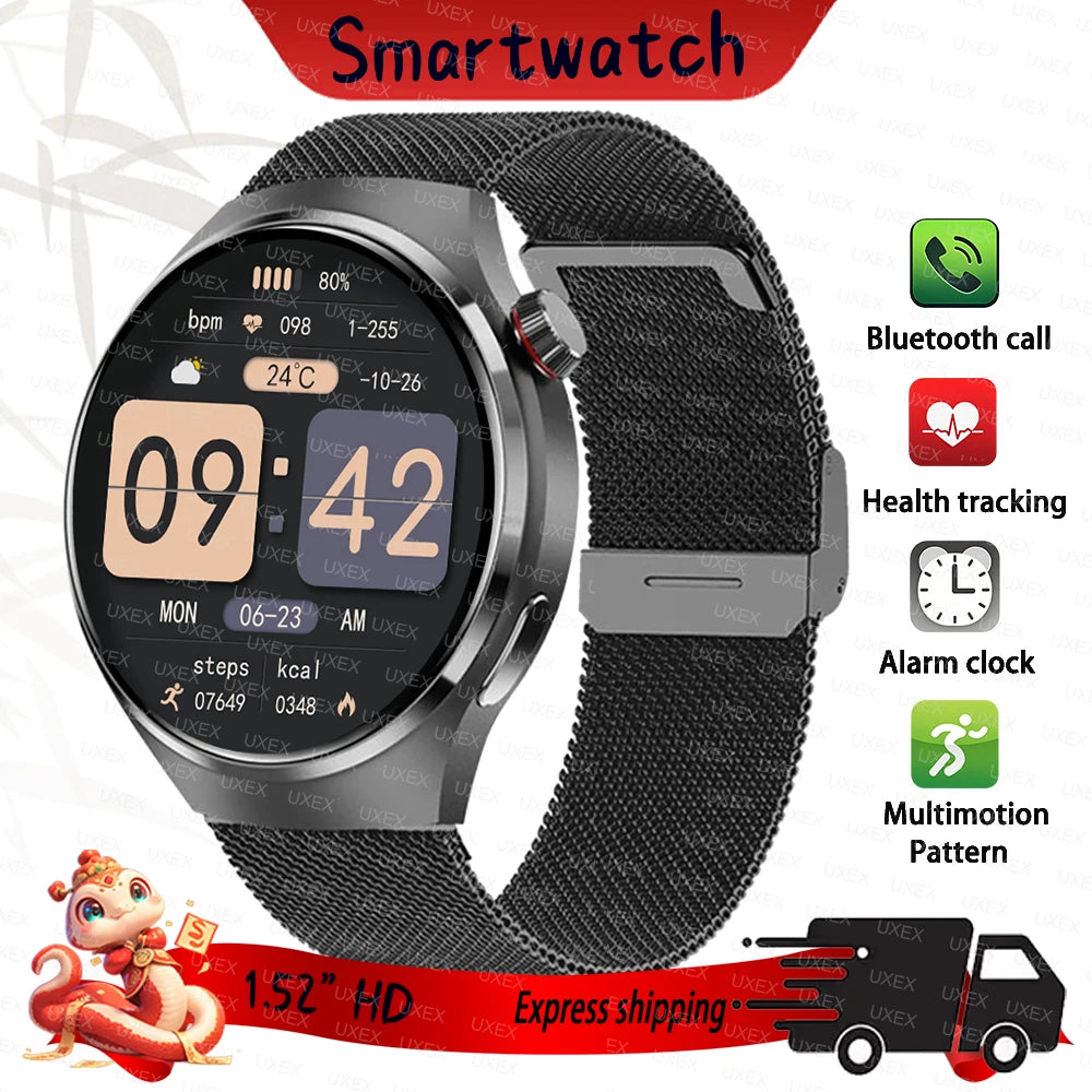 2025 Watch Smartwatch Wemon 1.52” HD Bluetooth Call Offers Today Gift For Men Health Tracking Watches Smart Hombre Business New