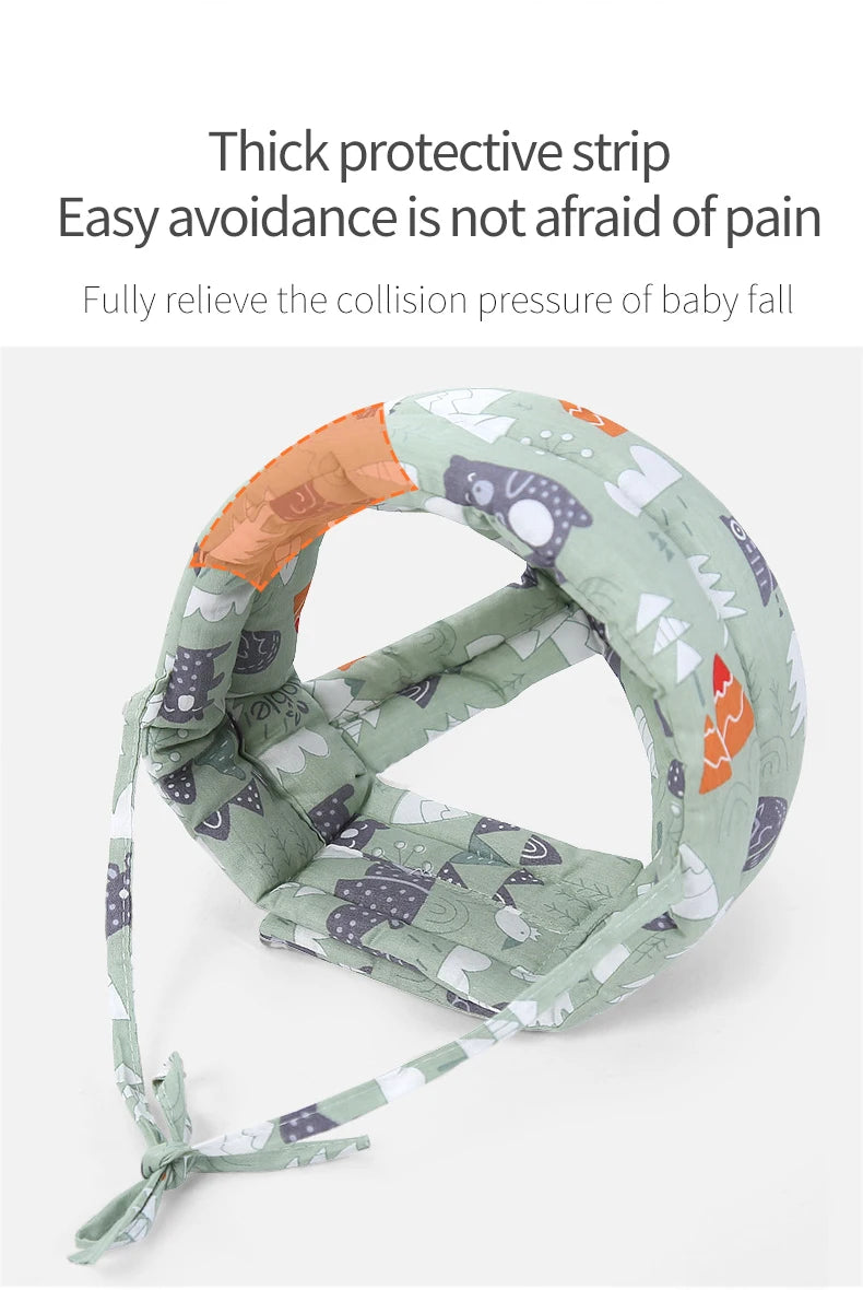 Baby head pillow anti-fall device Head protective pad summer anti-bump head learning to walk baby four seasons toddler hat