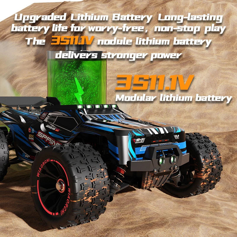 SG116 9522PRO 85KM/H High Speed RC Car Brushless 4WD Off-Road Drift Remote Control Car 1:16 Professional Racing Cars vs SG116MAX